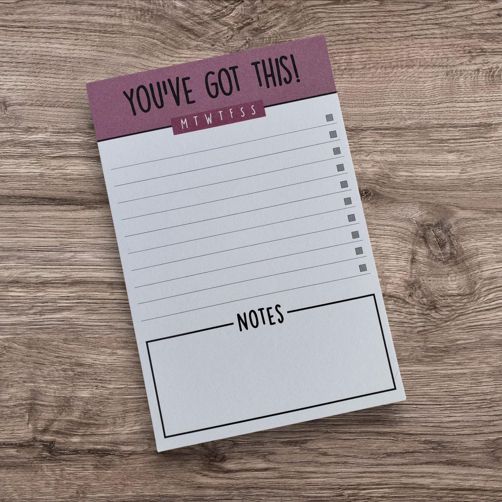 You've Got This Notepad