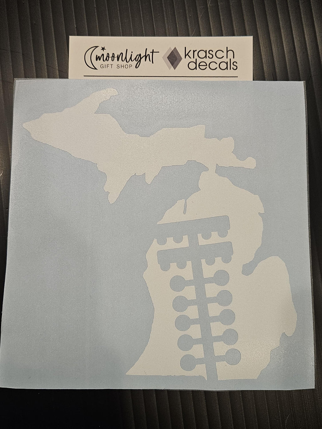 Race Tree Michigan Vinyl Decal - Original - LARGE