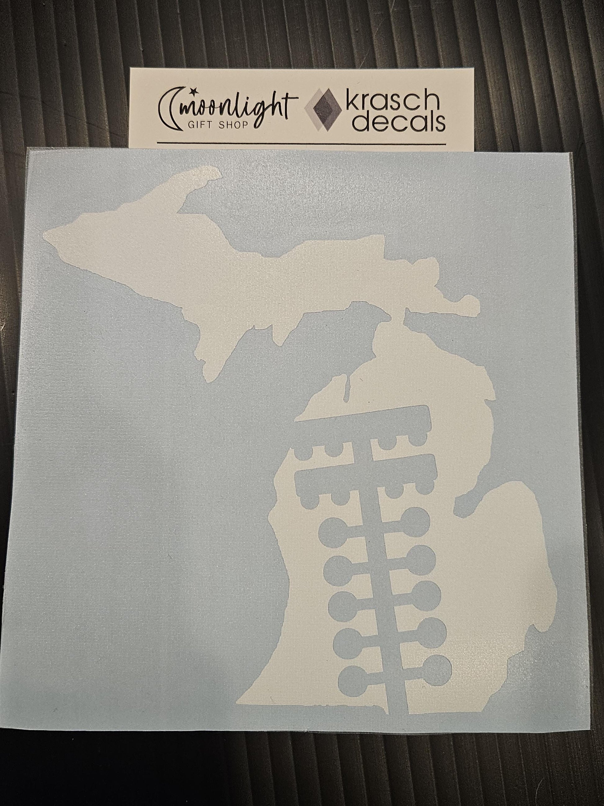 Race Tree Michigan Vinyl Decal - Original - LARGE