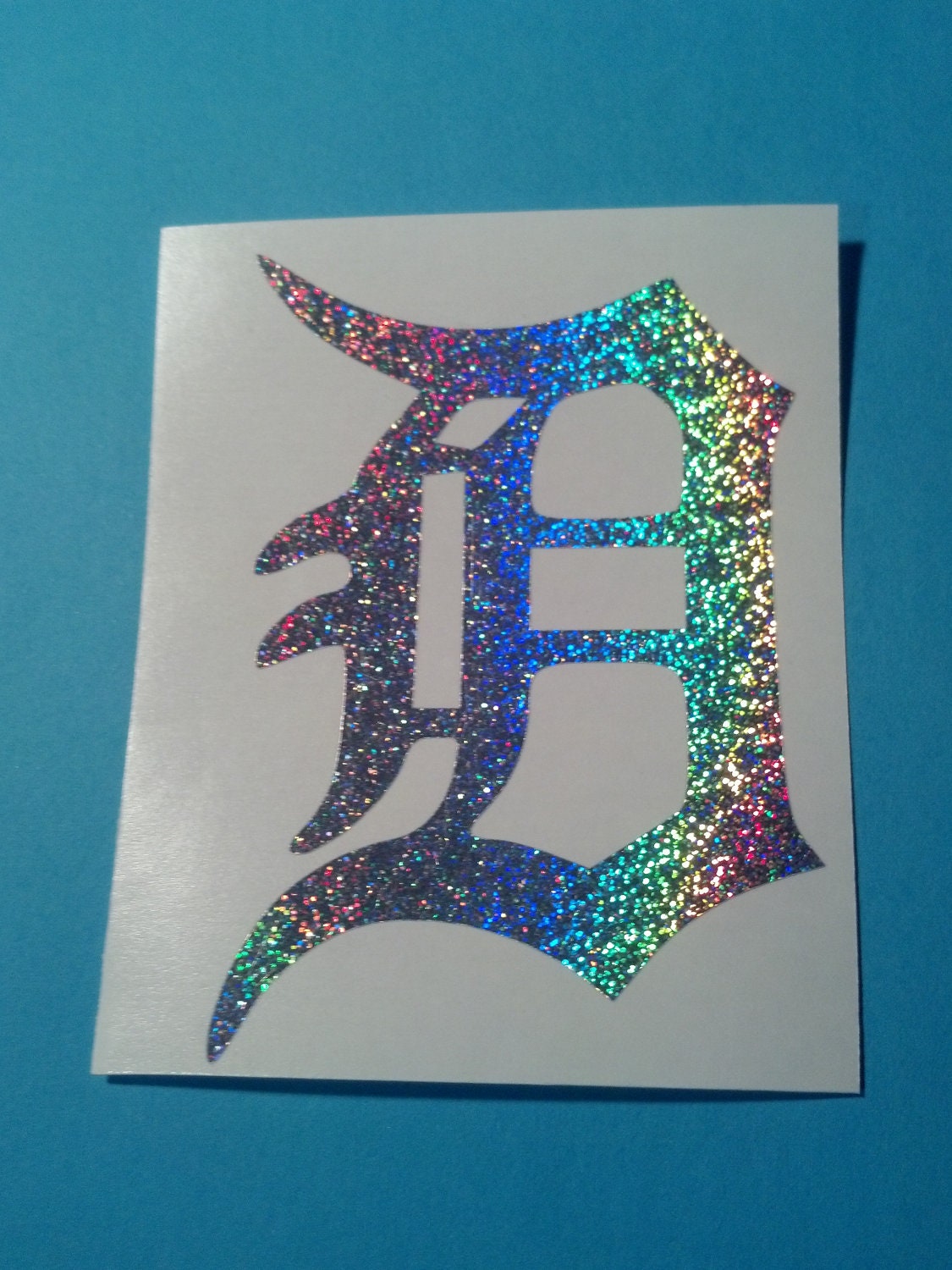 Detroit Michigan Tiger D Decal / Sticker