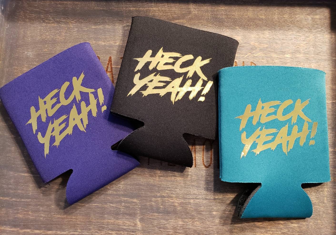 Heck Yeah Can Cooler